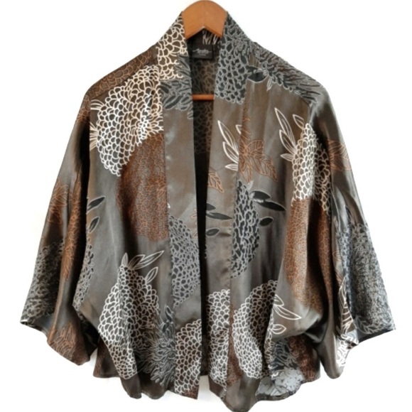 Silk Kimono Top - Picture 4 of 6